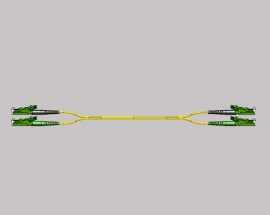 LWL Patchkabel duplex Fig.8 2.0mm