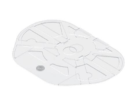 Deckel für Spleisskassettenblock, transparent