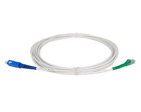 Simplex Patchkabel, 2.7mm, LCAPC-SCPC, 9/125µm, 3.0m, stahlarmiert
