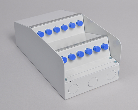 AP-Box Stahl, 6 x FCPC, OM4