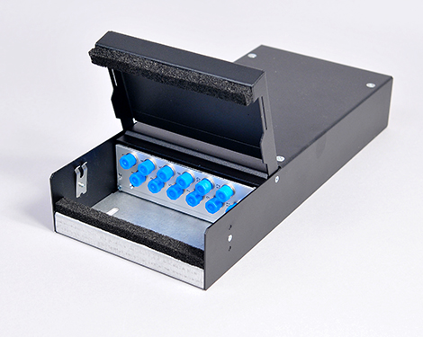 Consolidation Box, Stahl, 12 x FCPC, 50/125µm OM4