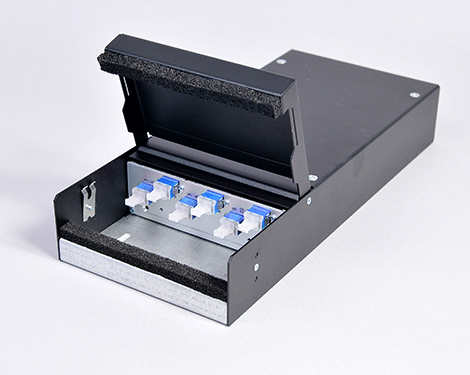 Consolidation Box, Stahl, 12 x LCPC, 9/125µm (6xLCPC duplex)