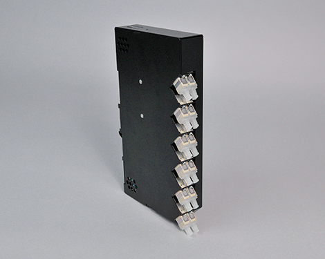 DIN Gehäuse, Alu, 2 x LCPC, OM1 (1xLCPC duplex)