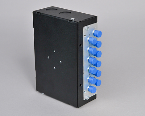 Hutschienen Box, Stahl, 12 x FCPC, 50/125µm OM3
