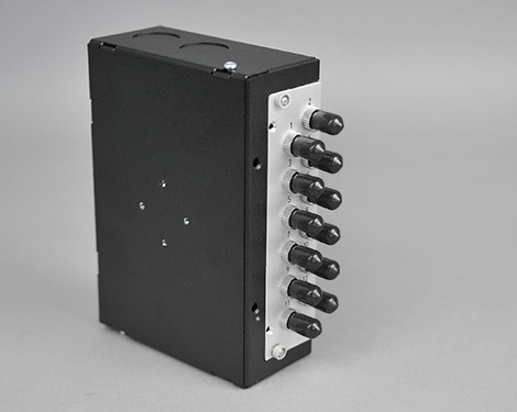 Hutschienen Box, Stahl, 4 x STPC, 50/125µm OM3