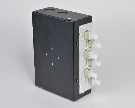 Hutschienen Box, Stahl, 12 x LCPC, OM1 (6xLCPC duplex)