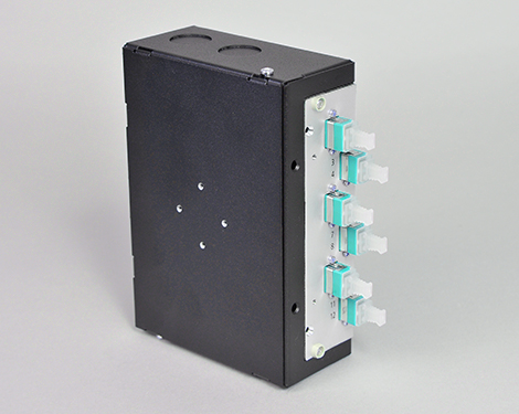 Hutschienen Box, Stahl, 12 x LCPC, OM3 (6xLCPC duplex)