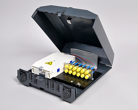 Venus-Box ohne Schloss, 4 x FCPC, 9/125µm