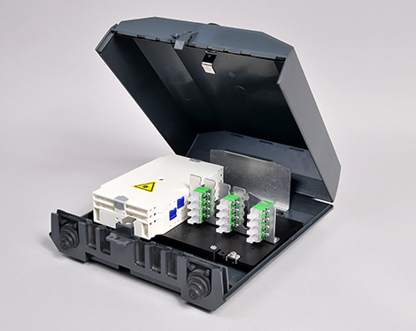 Venus-Box mit Schloss, 8 x LCAPC, SM (4xLCAPC duplex)