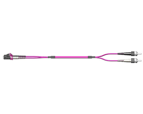 Patchkabel Fig.0, 2.0mm, LCPC-STPC, 50/125µm OM4, 7.5m