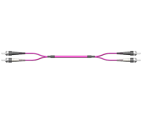 Fig.0 Patchkabel, 2.0mm, STPC-STPC, 50/125µm OM4, 3.0m