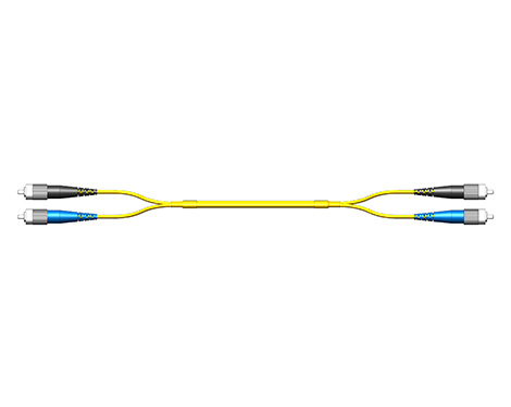 Patchkabel Fig.0, 2.0mm, FCPC-FCPC, 9/125µm, 0.5m