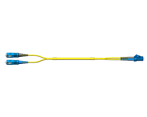 Fig.0 Patchkabel, 2.0mm, LCPC-SCPC, 9/125µm, 5.0m