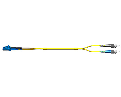 Patchkabel Fig.0, 2.0mm, LCPC-STPC, 9/125µm, 7.5m