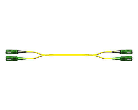 Patchkabel Fig.0, 2.0mm, SCAPC-SCAPC, 9/125µm, 1.0m