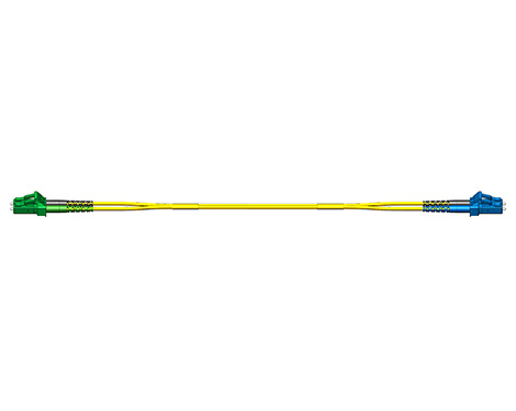 Fig.8 Patchkabel, 2.0mm, LCAPC-LCPC, 9/125µm, 10.0m