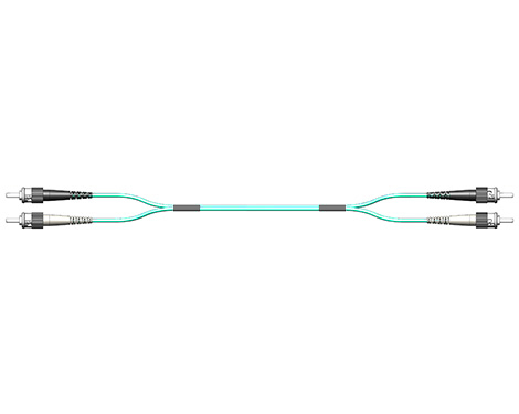 Fig.8 Patchkabel, 2.0mm, STPC-STPC, 50/125µm OM3, 0.5m