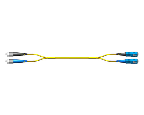 Fig.8 Patchkabel, 2.0mm, SCPC-FCPC, 9/125µm, 1.5m