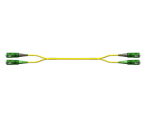 Fig.8 Patchkabel, 2.0mm, SCAPC-SCAPC, 9/125µm, 2.0m