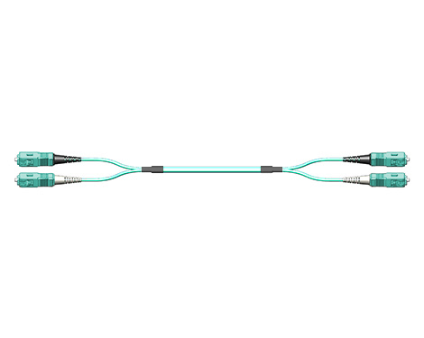 Patchkabel Fig.0, 2.0mm, SCPC-SCPC, 50/125µm OM3, 1.5m