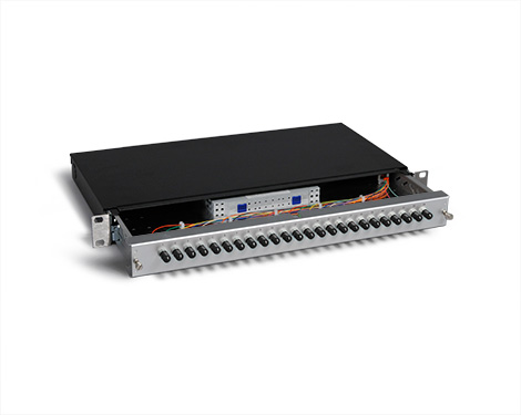 KEV 1HE Aluminium, 8 x STPC, 50/125µm OM3