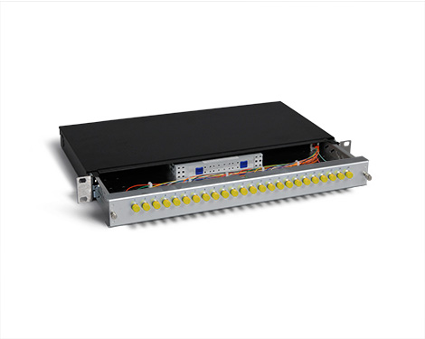 KEV 1HE Aluminium, 4 x FCPC, 9/125µm
