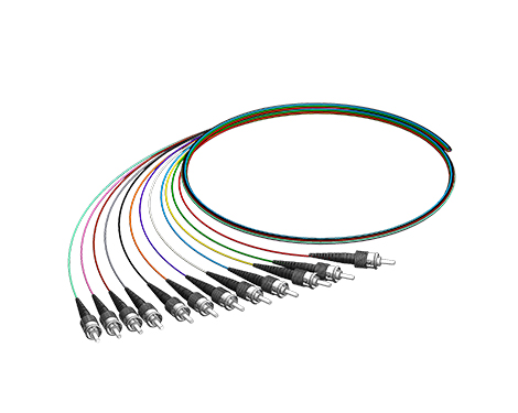Pigtail-Set 12 x STPC, 50/125µm OM4, 2.0m