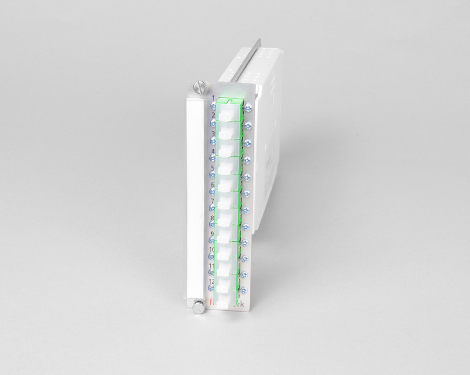 Einschubmodul 7TE, 6 x SCAPC, 9/125µm