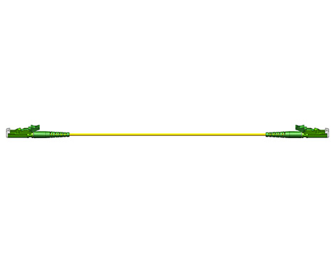 Patchkabel Simplex, 1.7mm, E2000APC-E2000APC, 9/125µm, 1.0m