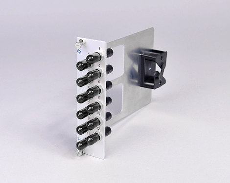 Einschubmodul 7TE, 4 x STPC, OM4, mit Bügel