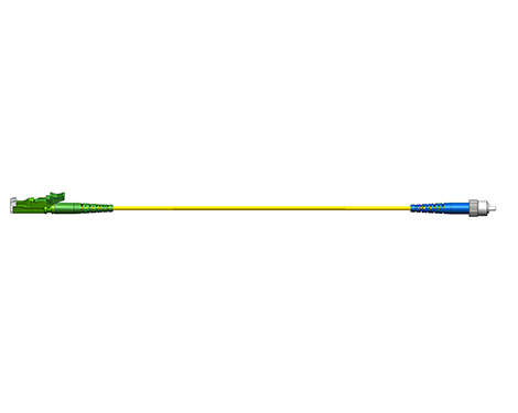 Patchkabel Simplex, 1.7mm, E2000APC-FCPC, 9/125µm, 1.0m
