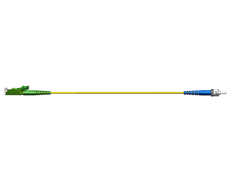 Simplex Patchkabel, 1.7mm, E2000APC-STPC, 9/125µm, 15.0m