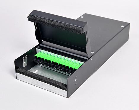 Consolidation Box, Stahl, 12 x LSH / E2000®APC FBW, SM