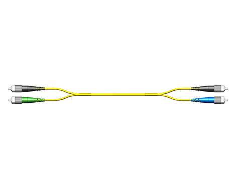 Fig.8 Patchkabel, 2.0mm, FCAPC-FCPC, 9/125µm, 7.5m