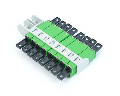 Aufnahmebügel für max. 8 Kupplungen (E2000/LC/SC)