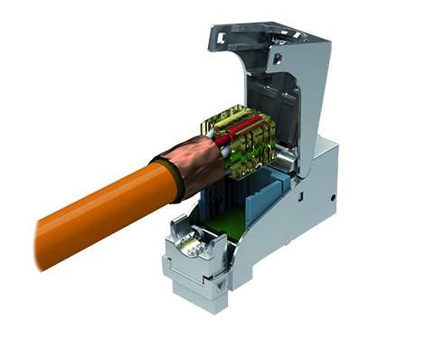 preLink® SL RJ45 Keystone geschirmt Kat.6A ISO/IEC,  AWG 24-22