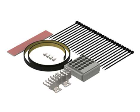 Kabeleinführungskit für Spleissbox, 24 x 6mm