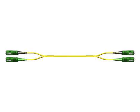 Fig.8 Patchkabel duplex SCAPC-SCAPC 9/125µm 12.0m