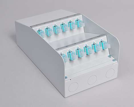 AP-Box Stahl, 2 x LCPC, OM3 (1xLCPC duplex)