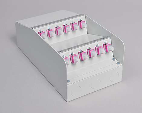 AP-Box Stahl, 12 x SCPC, OM4