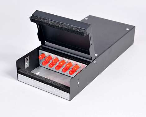 Consolidation Box, Stahl, 2 x STPC, 9/125µm