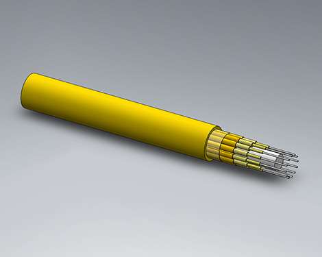 H&S Breakout, 2.0mm, 12x1, 9/125µm, Cca, gelb