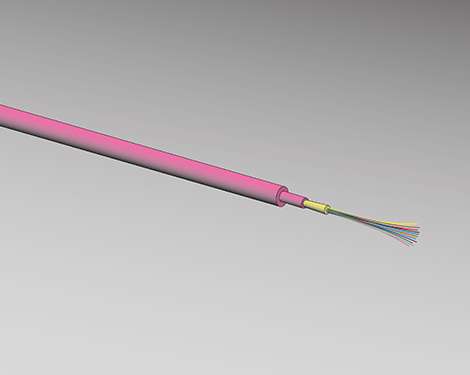 OptiPack-12, 3.0mm, 1x12, 50/125µm OM4, Dca, magenta