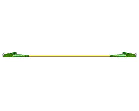 Simplex Patchkabel, 2.0mm E2000APC-E2000APC, 9/125µm, 2.0m