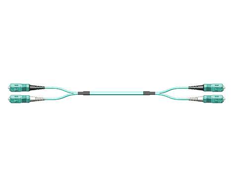 Fig.0 Patchkabel, 2.0mm, SCPC-SCPC, 50/125µm OM3, 3.0m