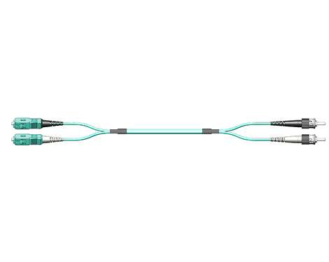 Fig.0 Patchkabel, 2.0mm, SCPC-STPC, 50/125µm OM3, 7.5m