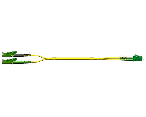 Fig.0 Patchkabel, 2.0mm, E2000APC-LCAPC, 9/125µm, 7.5m