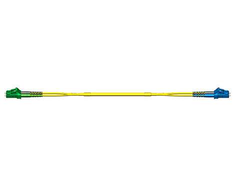 Fig.0 Patchkabel, 2.0mm, LCAPC-LCPC, 9/125µm, 1.5m