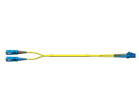 Fig.0 Patchkabel, 2.0mm, LCPC-SCPC, 9/125µm, 10.0m