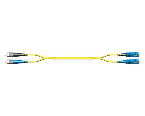 Fig.0 Patchkabel, 2.0mm, SCPC-FCPC, 9/125µm, 2.0m
